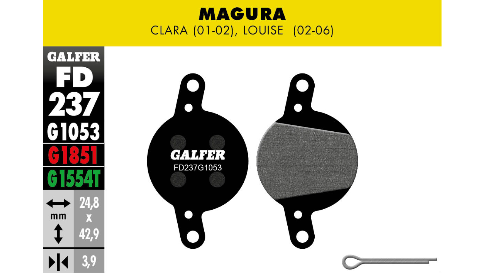 PASTIGLIE MAGURA CLARA/LOUISE