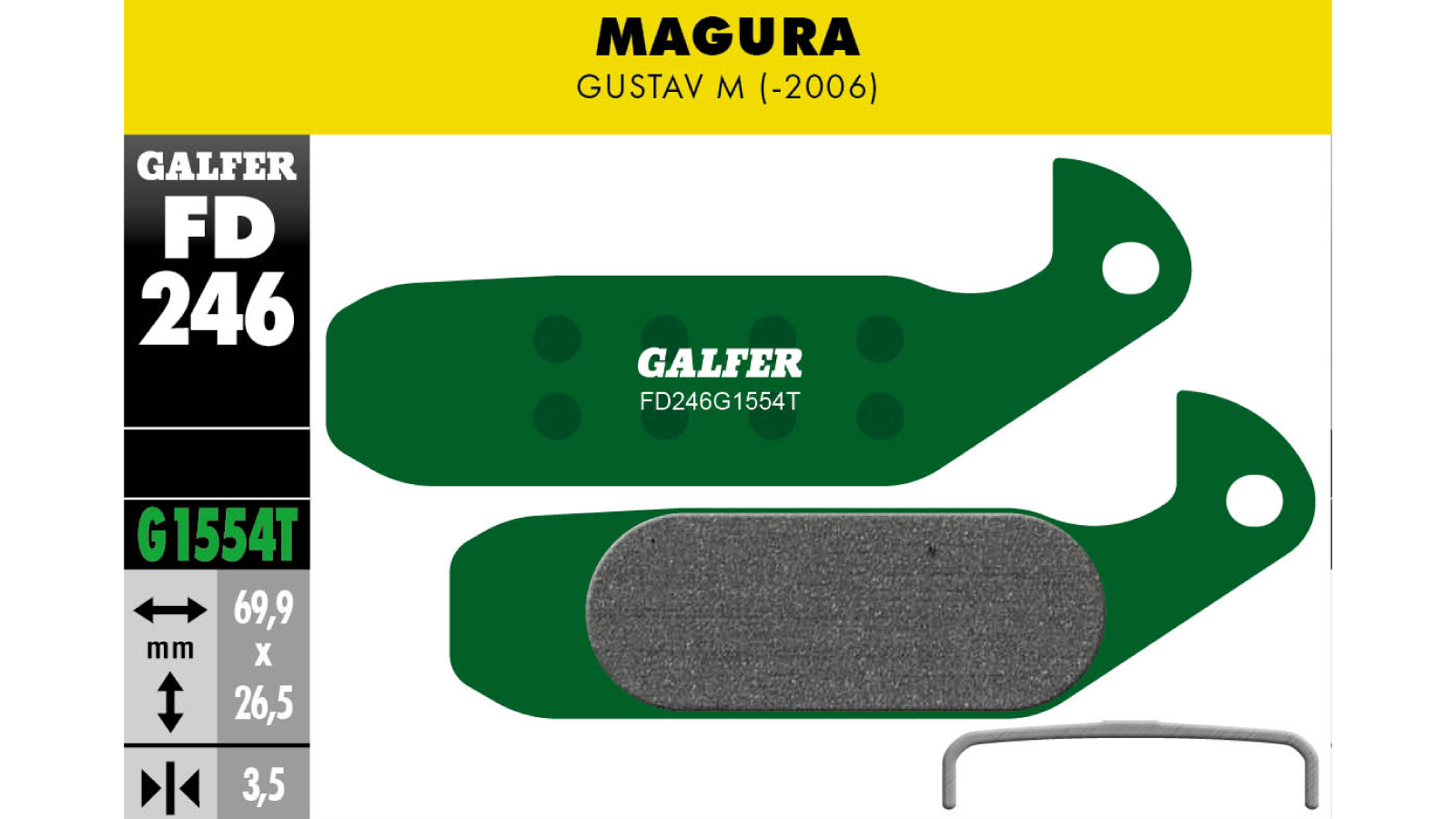 PASTIGLIE MAGURA GUSTAV