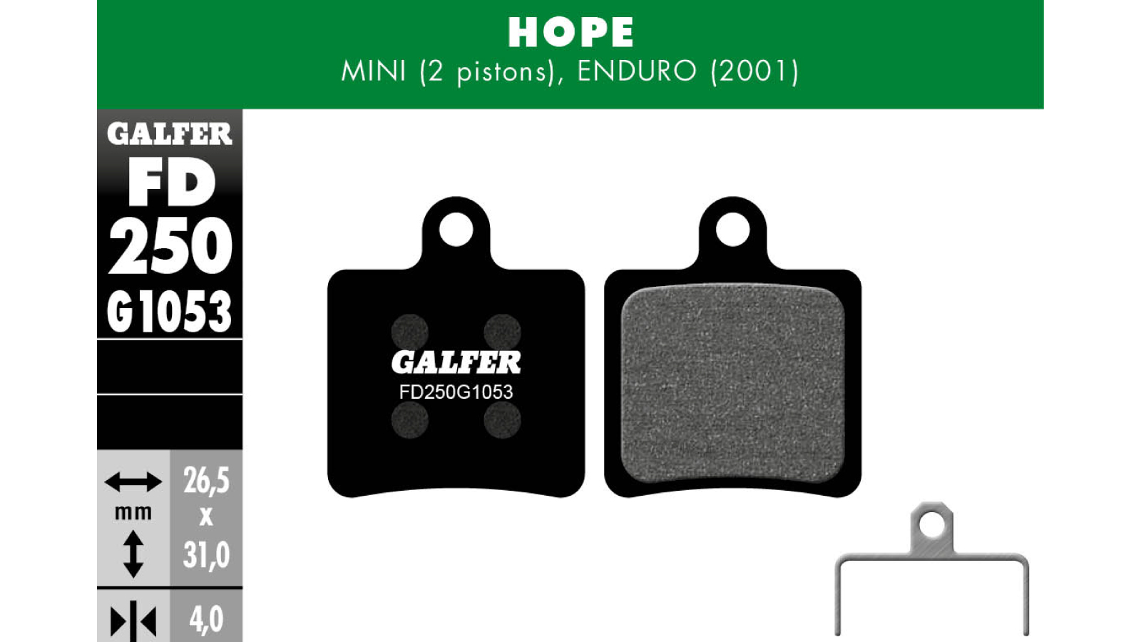 PASTIGLIE HOPE MINI-ENDURO