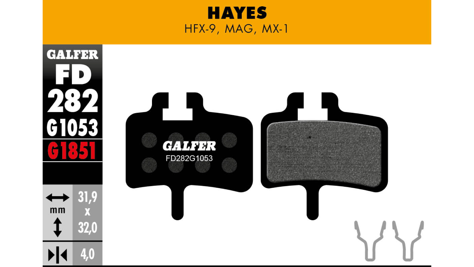 PASTIGLIE HAYES MAG - HFX - MX1