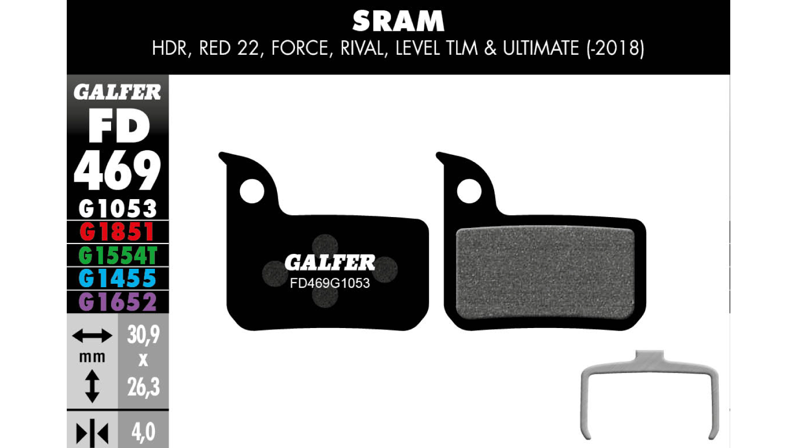 PASTIGLIE SRAM RED22-LEVEL