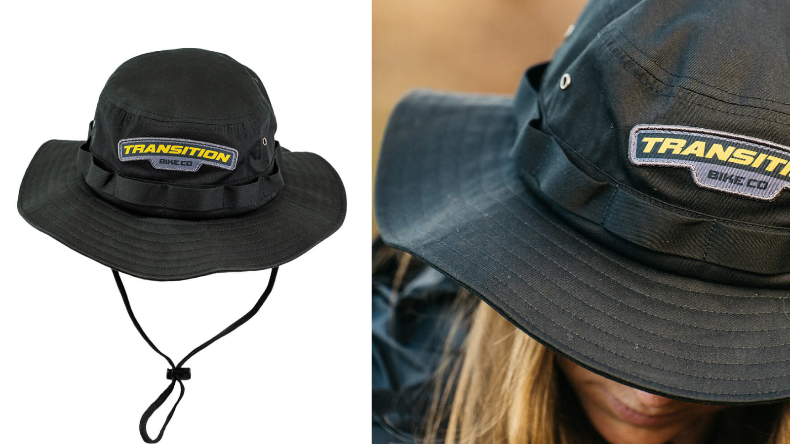 TBC BUCKET HAT BLACK & LOAM GOLD