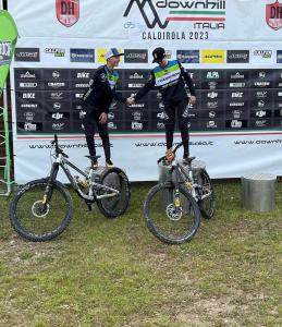 Filippo Gilardino 1 posizione Thomas Bruno 2 podio Esordienti maschile 2