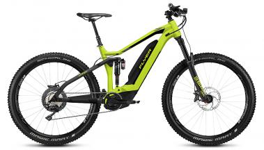 FLYER E Bikes Uproc7 Fullsuspension limegreenblack.png