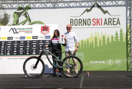 Selene Pagani categoria esordienti alla Coppa Italia di Borno 
