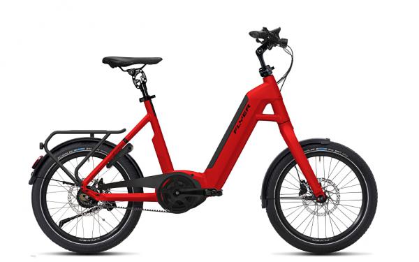 FLYER E Bikes Upstreet1 Tiefeinsteigerrahmen classicred